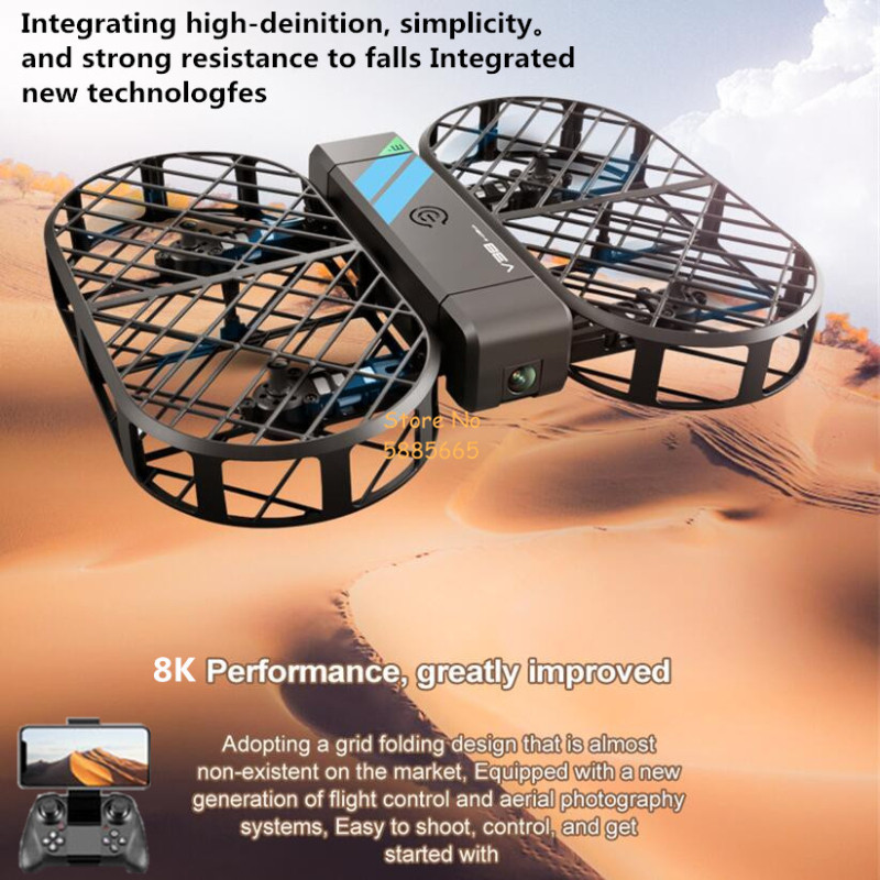 Drone Camera Lens - กล้อง 8K HD 360 ° การป้องกัน