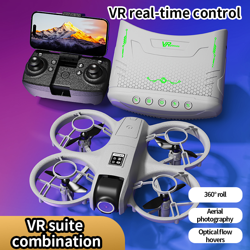 Drone Camera Lens - โดรน X228 VR FPV กล้องคู่ HD