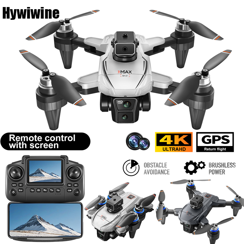 Drone Camera Mount - GPS RC Drone พร้อมหน้าจอ 4K Professional
