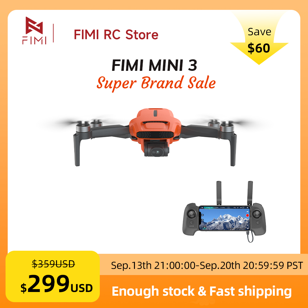 Drone Camera Lens - โดรน FIMI MINI 3 กล้อง 4K