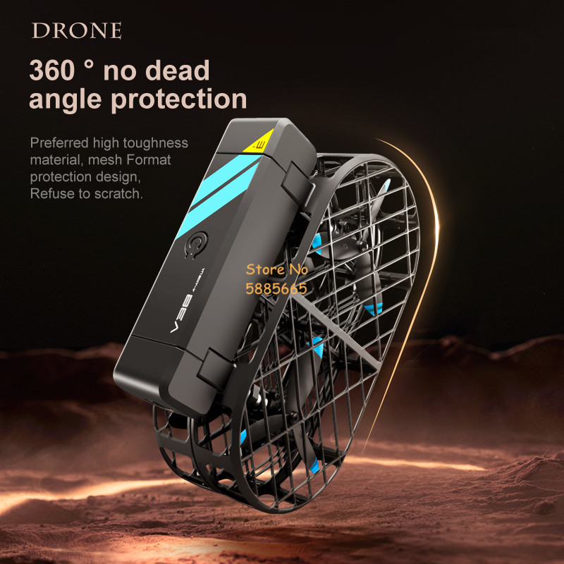 กล้อง 8K HD 360 °   การป้องกัน - Drone Camera Lens บทวิจารณ์และราคา
