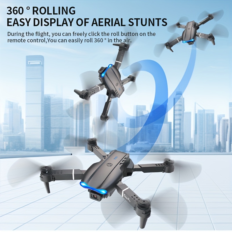โดรนพับได้รุ่นใหม่ E99 PRO MAX - Drone Camera Lens บทวิจารณ์และราคา