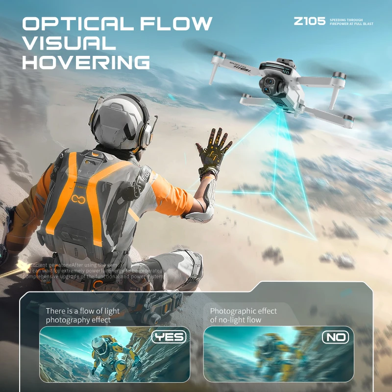 โดรน Z105 RC ควอดคอปเตอร์ พร้อ - Drone Camera Vlog บทวิจารณ์และราคา