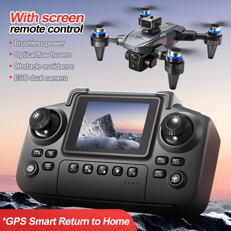 GPS RC Drone พร้อมหน้าจอ 4K Pr - Drone Camera Mount บทวิจารณ์และราคา