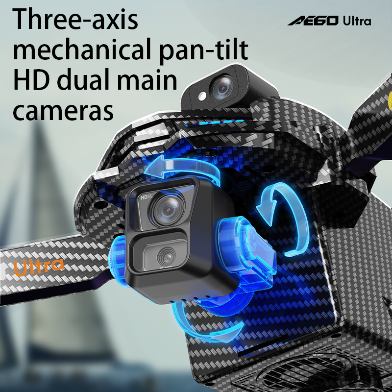 โดรน AE60 GPS ระดับมืออาชีพ กล - Drone Camera Lens บทวิจารณ์และราคา