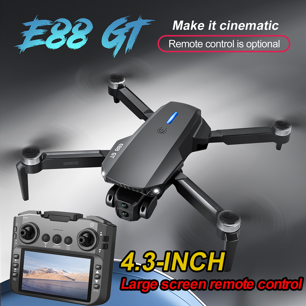 โดรนรุ่นใหม่ E88GT ระบบ Optica - Drone Camera Professional บทวิจารณ์และราคา